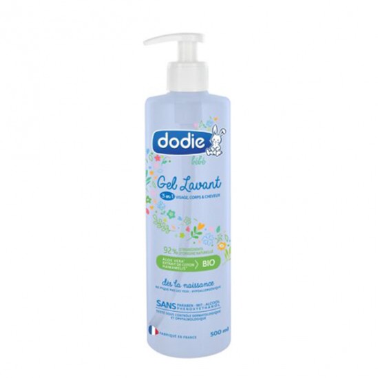 DODIE GEL LAVANT 3EN1 500ML DODIE GEL LAVANT 3EN1 500ML