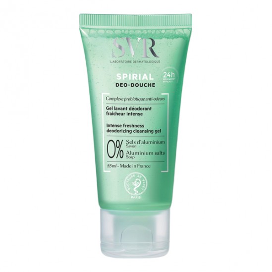 Svr spirial gel deo douche fraîcheur intense 55ml Svr spirial gel deo douche fraîcheur intense 55ml