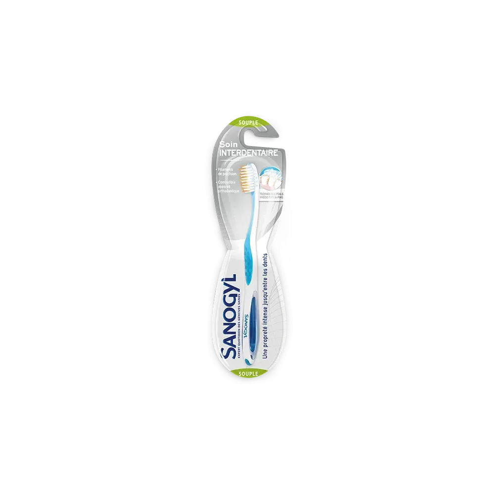 Sanogyl Brosse à Dents Interdentaire Souple