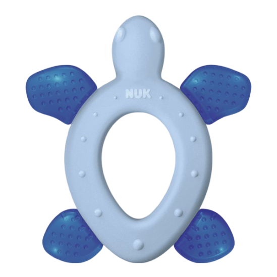 Nuk anneau dent réfrigérant tortue panaché Nuk anneau dent réfrigérant tortue panaché