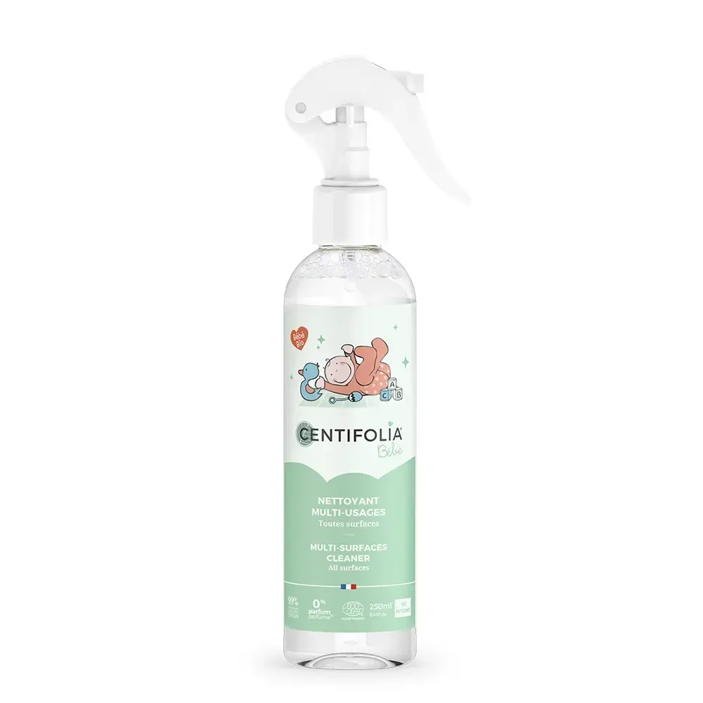 CENTIFOLIA – Nettoyant Multi-usages Bébé Sans Rinçage (250 ml)