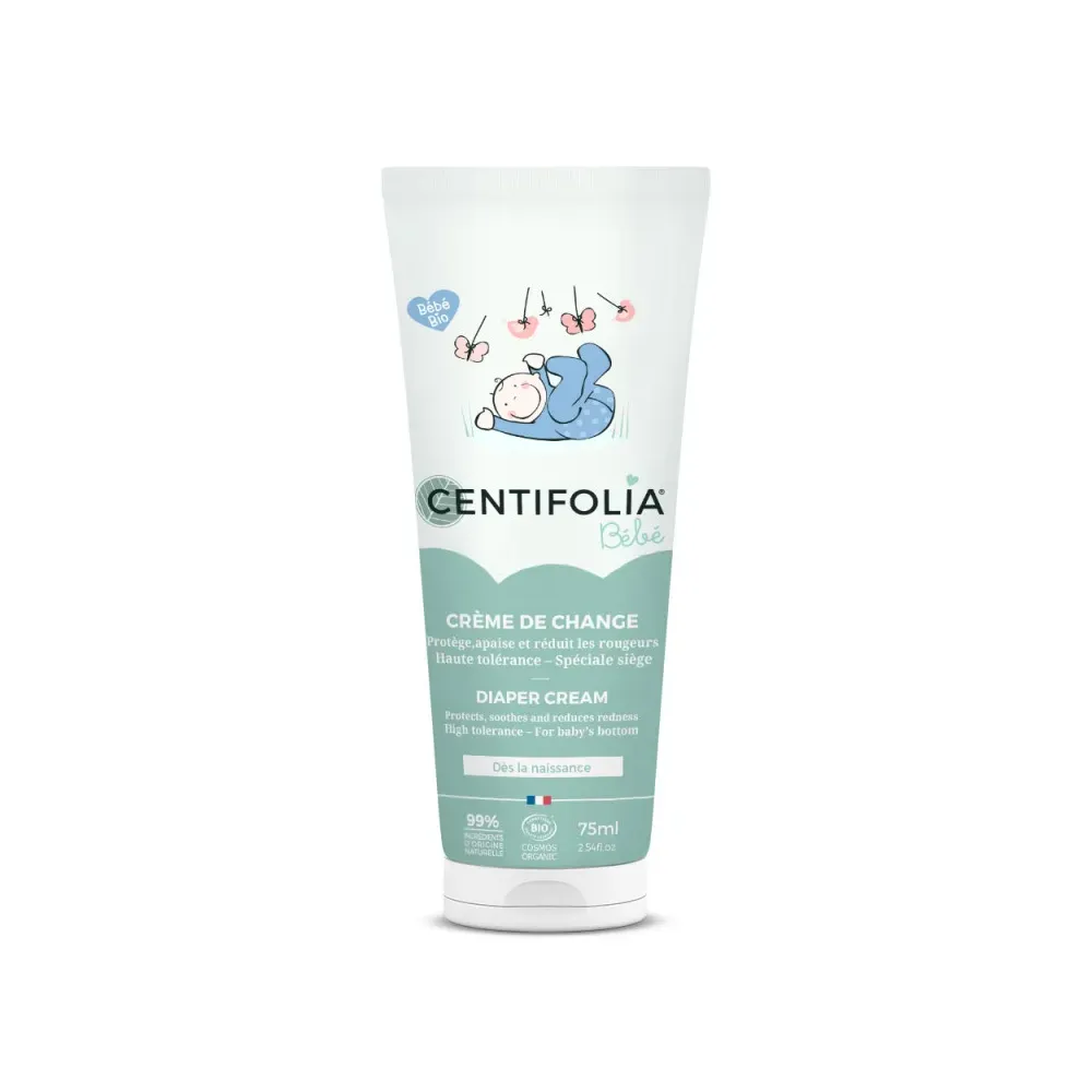 CENTIFOLIA – Crème de Change Protectrice Bébé (75 ml)