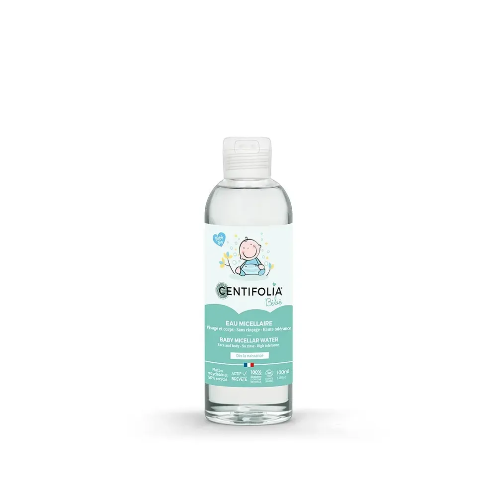 CENTIFOLIA – Eau Micellaire Nettoyante Bébé (100 ml)
