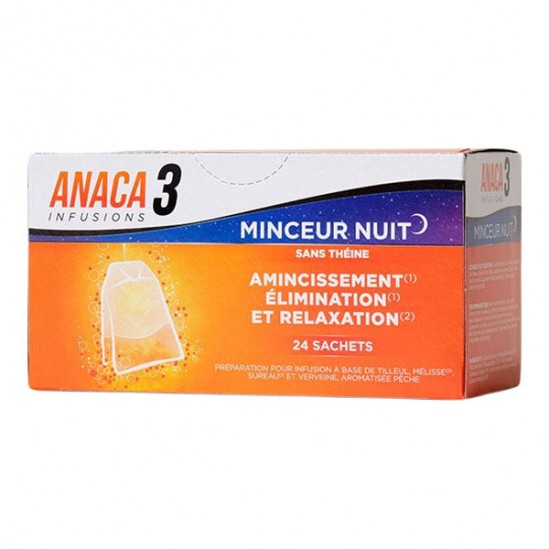 Anaca3 infusion minceur nuit 24 scachets Anaca3 infusion minceur nuit 24 scachets