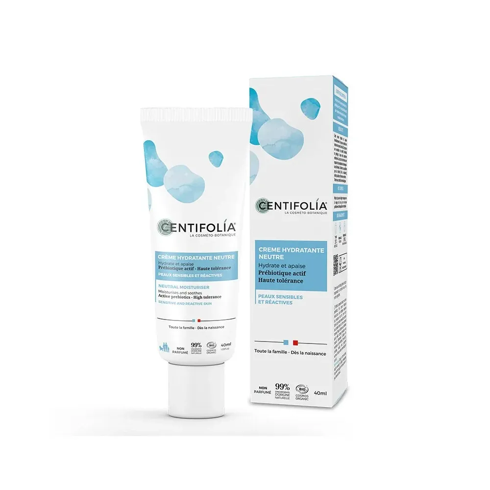 CENTIFOLIA – Crème Hydratante Neutre (40 ml)