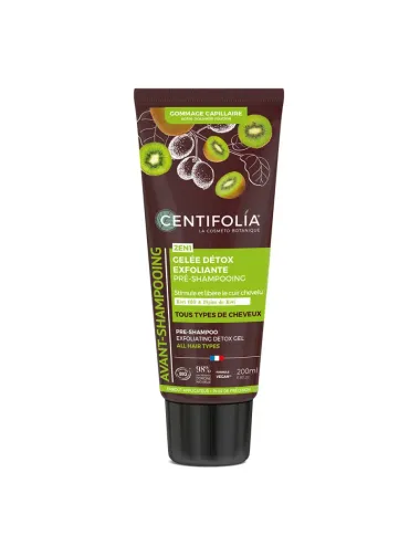 CENTIFOLIA – Gelée Détox Avant-Shampooing Exfoliante (200 ml)