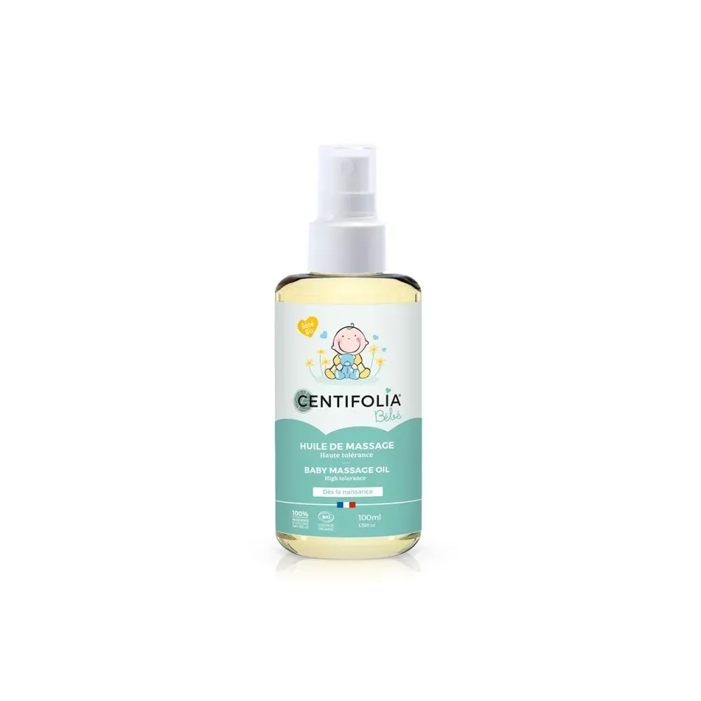 CENTIFOLIA – Huile De Massage Bébé Bio (100 ml)
