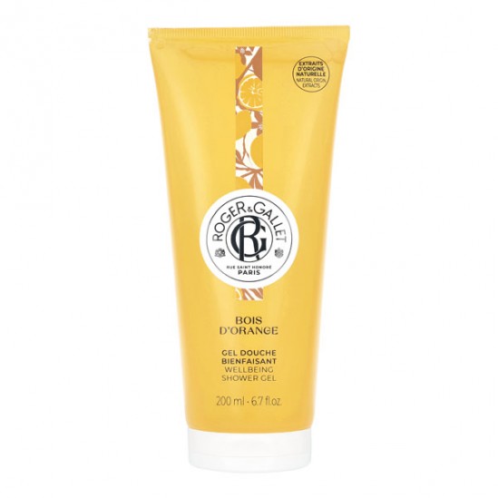 Roger&gallet bois d'orange gel douche bienfaisant 200ml Roger&gallet bois d'orange gel douche bienfaisant 200ml