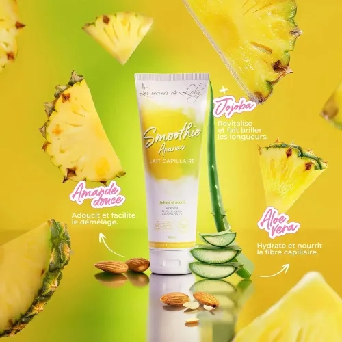 LES SECRETS DE LOLY – Smoothie Ananas Lait Capillaire (250 ml)