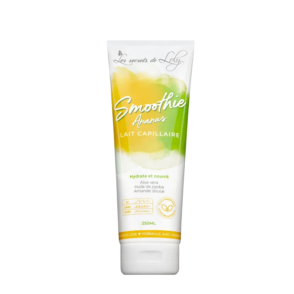 LES SECRETS DE LOLY – Smoothie Ananas Lait Capillaire (250 ml)