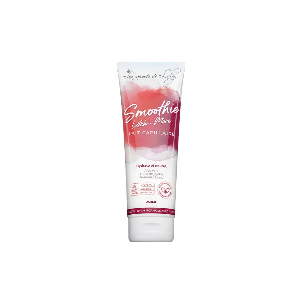 LES SECRETS DE LOLY – SMOOTHIE LITCHI MÛRE LAIT CAPILLAIRE (250 ml)