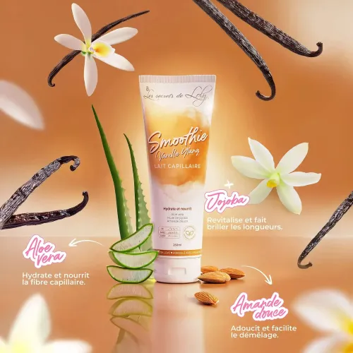 LES SECRETS DE LOLY – SMOOTHIE VANILLE YLANG LAIT CAPILLAIRE (250 ml)