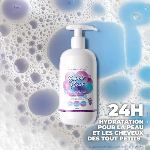 LES SECRETS DE LOLY Bubble Kiss 2en1 400 ml – Shampooing