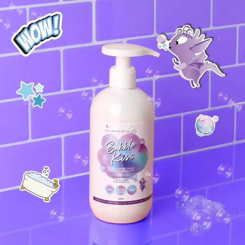 LES SECRETS DE LOLY Bubble Kiss 2en1 400 ml – Shampooing