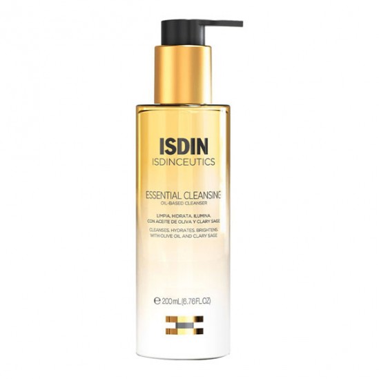 Isdin isdinceutics essential cleansing huile démaquillante 200ml Isdin isdinceutics essential cleansing huile démaquillante 200ml
