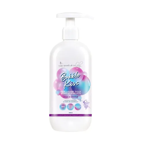 LES SECRETS DE LOLY Bubble Kiss 2en1 400 ml – Shampooing