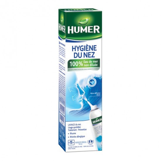 Humer hygiène du nez adulte spray 150ml Humer hygiène du nez adulte spray 150ml