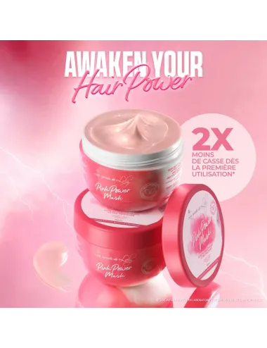 Les Secrets de Loly Pink Power Mask - Masque Réparateur (300 ml)