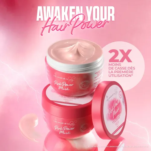 Les Secrets de Loly Pink Power Mask - Masque Réparateur (300 ml)