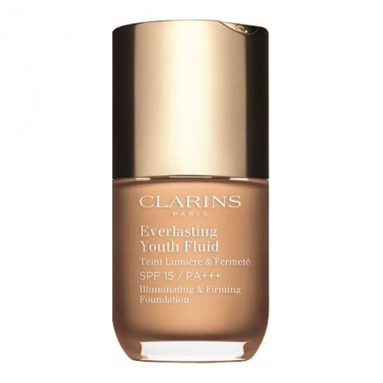 Clarins everlasting youth fluid teint lumière spf15 106 vanilla 30ml Clarins everlasting youth fluid teint lumière spf15 106 vanilla 30ml