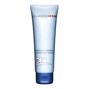Clarins clarinsmen nettoyant exfoliant gommage visage 2-en-1 125ml