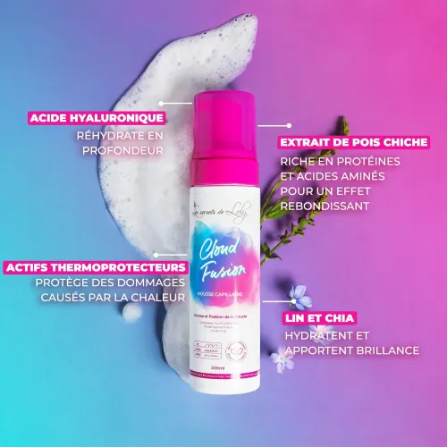 Les Secrets de Loly – Cloud Fusion Mousse Capillaire (200 ml)