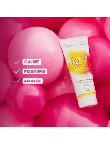 LES SECRETS DE LOLY Sunshine Clean Shampoing 200 ml Apaisant