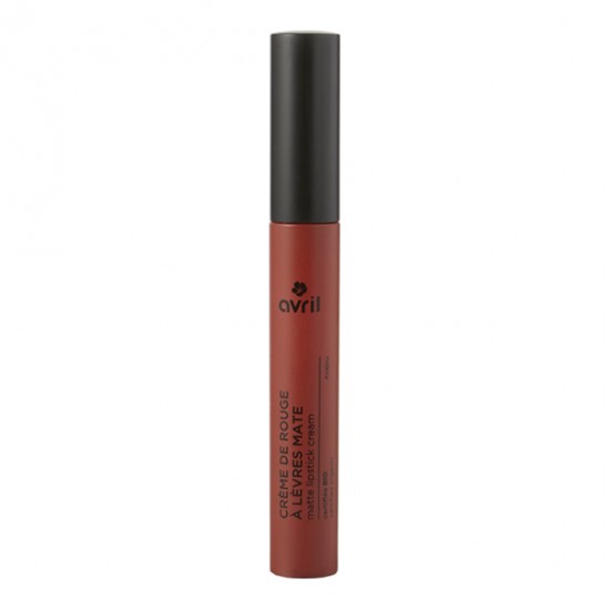 Avril crème de rouge à lèvres mate acajou Avril crème de rouge à lèvres mate acajou