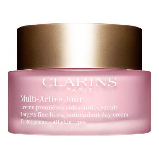 Clarins multi-active jour crème toutes peaux 50ml Clarins multi-active jour crème toutes peaux 50ml