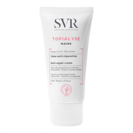 SVR Topialyse Crème Nutri-Réparatrice Mains 50 ml SVR Topialyse Crème Nutri-Réparatrice Mains 50 ml