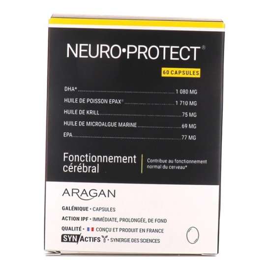 Aragan synactifs neuro protect fonctionnement cérébral 60 capsules Aragan synactifs neuro protect fonctionnement cérébral 60 capsules