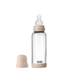 BIBS Biberon en verre 240 ml  Silicone- Blush
