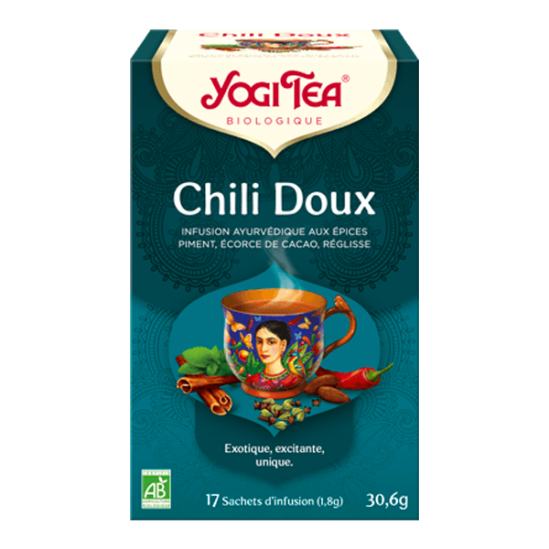Yogi Tea bio chili doux 17 sachets 30g Yogi Tea bio chili doux 17 sachets 30g