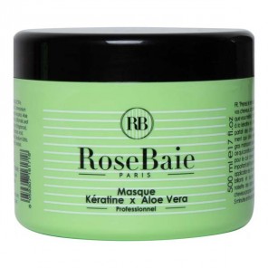 Rosebaie masque à la kératine et à l’aloe vera 500ml