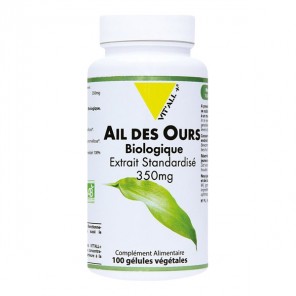 Vitall + ail des ours bio 350mg 100 gélules végétales