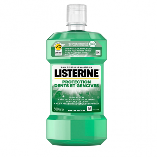 Listerine bain de bouche traitement professionnel gencives 500ml Listerine bain de bouche traitement professionnel gencives 500ml