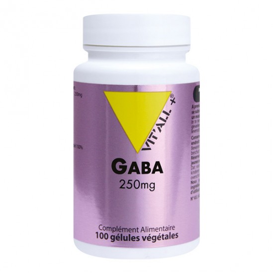 Vitall + gaba 250mg 100 comprimés