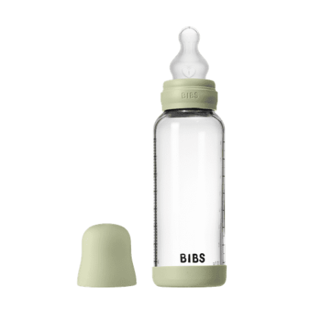 BIBS Biberon en verre 240 ml  Silicone- Sage