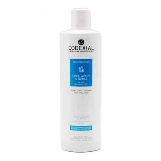 Codexial Les essentiels soin lavant surgras 400ml Codexial Les essentiels soin lavant surgras 400ml