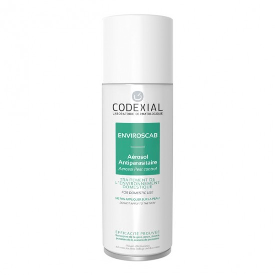 Codexial enviroscab aérosol antiparasitaire 200ml