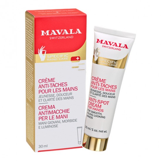 Mavala crème anti-taches pour les mains 30ml Mavala crème anti-taches pour les mains 30ml