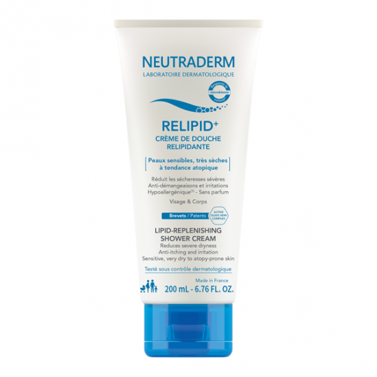 Neutraderm relipid+ crème de douche relipidante 200ml Neutraderm relipid+ crème de douche relipidante 200ml