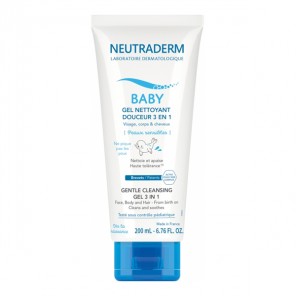 Neutraderm baby gel nettoyant douceur 3-en-1 - 200ml