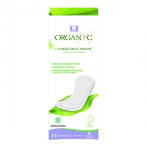 Organyc 24 protège-slips coton bio