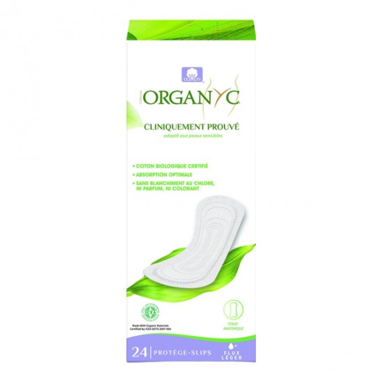 Organyc 24 protège-slips coton bio Organyc 24 protège-slips coton bio