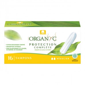 Organyc 16 tampons régulier sans applicateur