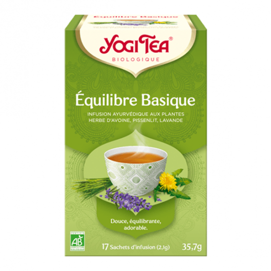 Yogi Tea équilibre basique bio 17 sachets d'infusion Yogi Tea équilibre basique bio 17 sachets d'infusion