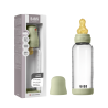 BIBS Biberon en verre 240 ml  Latex - Sage