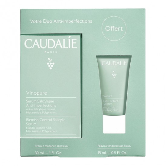 Caudalie coffret duo anti-imperfections vinopure Caudalie coffret duo anti-imperfections vinopure