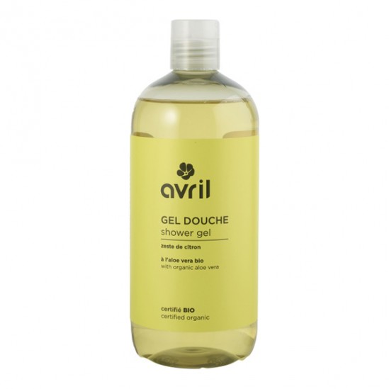 Avril gel douche zeste de citron bio 500ml Avril gel douche zeste de citron bio 500ml